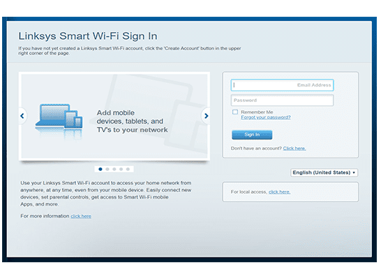 Linksys Smart WiFi Login