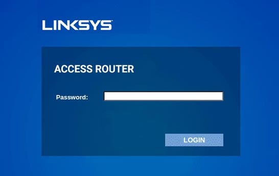 Login to Linksys Router