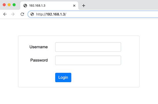 How to Log in Router via 192.168.1.3 IP Address?