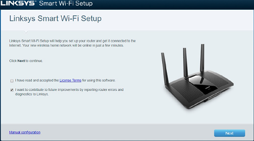 Configure Linksys Routers