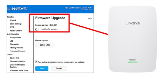 RE3000 Extender Firmware