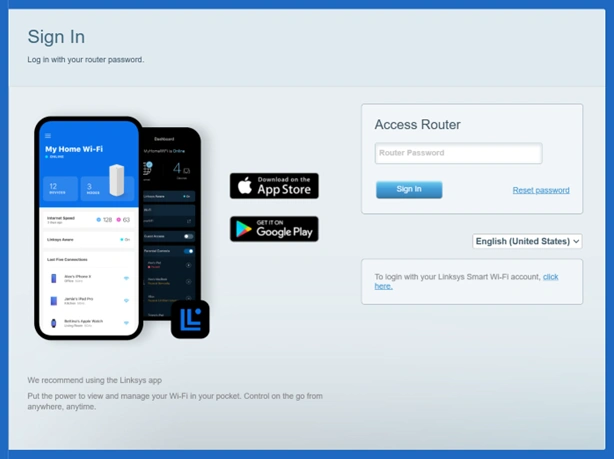 Linksys Router Setup: Linksys App